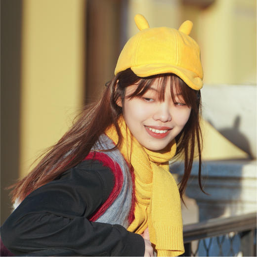 秋冬系列袋鼠耳朵帽子 商品图0