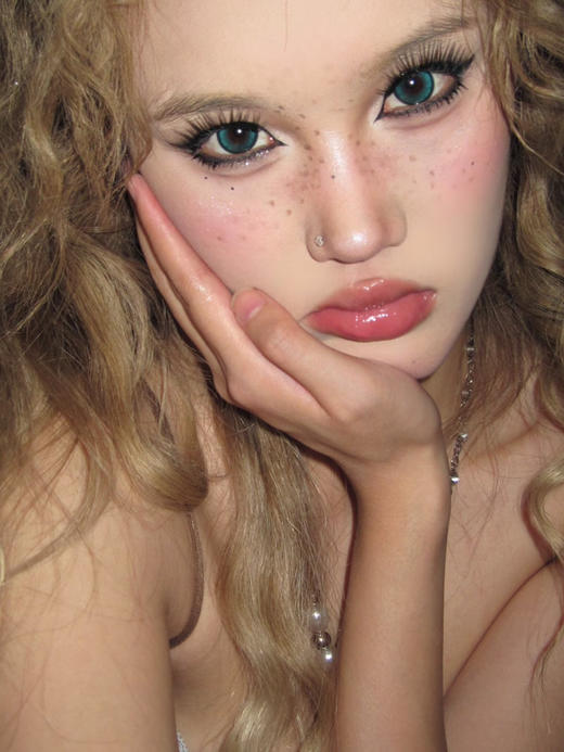 【大直径半年抛】Jellydoll-绿魔鬼-14.5mm【半年抛 0-1000度 含525/575】 商品图6