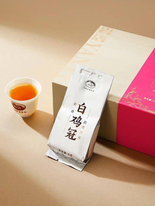 岩语 白鸡冠礼盒装 武夷岩茶正宗四大名丛武特级乌龙茶送礼长辈80g 商品图3