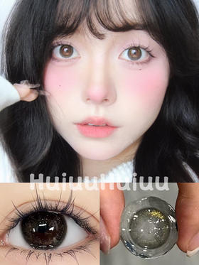 【中直径半年抛】Jellydoll-黑金玫瑰-14.2mm【半年抛 0-1000度 含525/575】