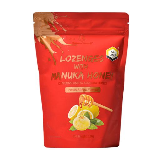 荷塔威麦卢卡蜂蜜糖果 5+硬质糖果麦卢卡润喉糖180g（薄荷柠檬味） 商品图0