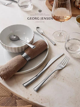Georg Jensen乔治杰生北欧西餐餐具套装不锈钢牛排刀叉勺乔迁礼物