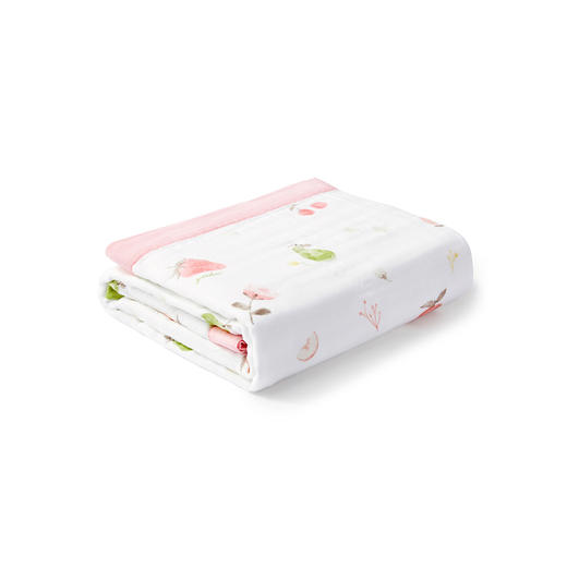 【商场同款】英氏宝宝洗浴毛巾6层纱布浴巾5A抗菌纯棉110*110CM 商品图4