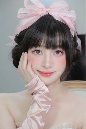 AROUGE美瞳 透明粉泥 14.0mm