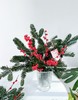 【圣诞快乐】AB级国产诺贝松1大支+AB级冬青2支.长约50-60cm（无卡片） 商品缩略图6