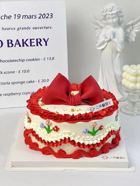 翻糖 - 复古蝴蝶结