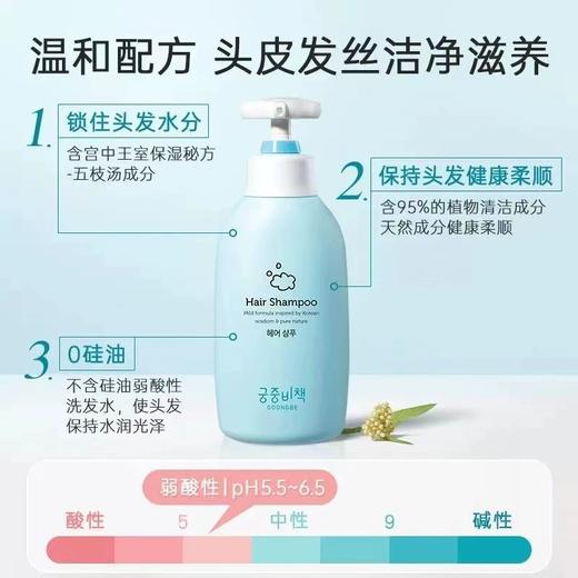 【中欧班列精选】韩国宫中秘策洗发水/沐浴露 原装进口儿童沐浴洗发无泪配发宝宝专用洗发水/沐浴露 350ml/瓶WHBX 商品图9