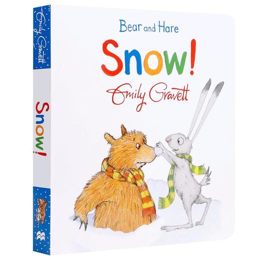 Bear and Hare: 英文原版绘本 雪 格林威奖作家Emily Gravett 商品图8