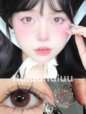 【中直径半年抛】Jellydoll-金箔玫瑰-14.2mm【半年抛 0-1000度 含525/575】
