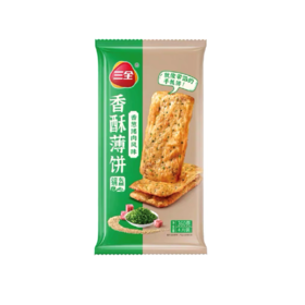 三全香葱猪肉风味香酥薄饼360g