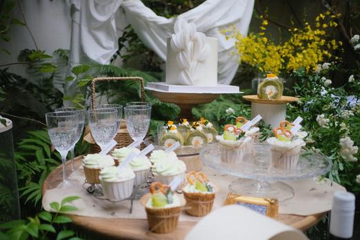 户外鲜花高级简约甜品台（适用于户外婚礼、森系商业活动） 商品图5