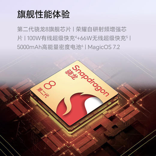 荣耀100 Pro   单反级主摄 荣耀绿洲护眼屏 第二代骁龙8旗舰芯片 立体声双扬声器 OIS 商品图8