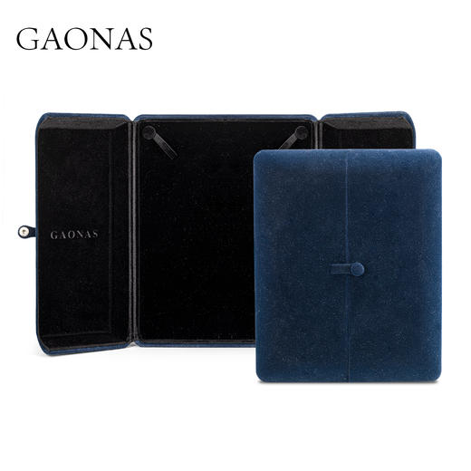 GAONAS 链子925银仿珍珠 致敬coco小姐 六层白珠毛衣链10267XW 商品图5