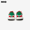 MIO米奥春季拼色中跟休闲板鞋贝壳圆头显瘦圣诞饼干鞋女鞋M241529330 商品缩略图4