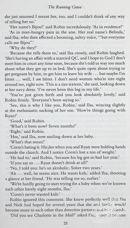 【中商原版】神探斯特莱克7 奔跑的坟墓 JK罗琳化名 The Running Grave A Cormoran Strike Novel 英文原版 Robert Galbraith 商品图5