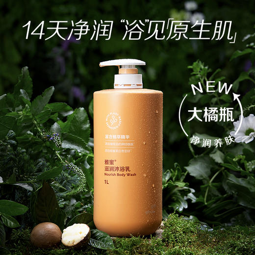 安利雅蜜滋润沐浴乳 1000mL[净润养肤大橘瓶] 商品图0