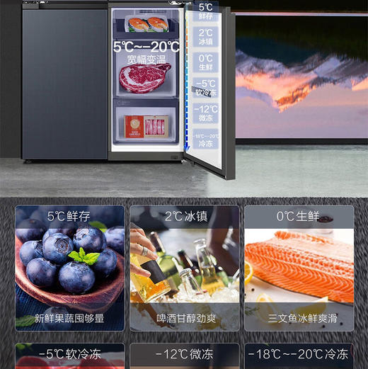 海尔（Haier）冰箱 BCD-518WGHTD1BGNU1 商品图7