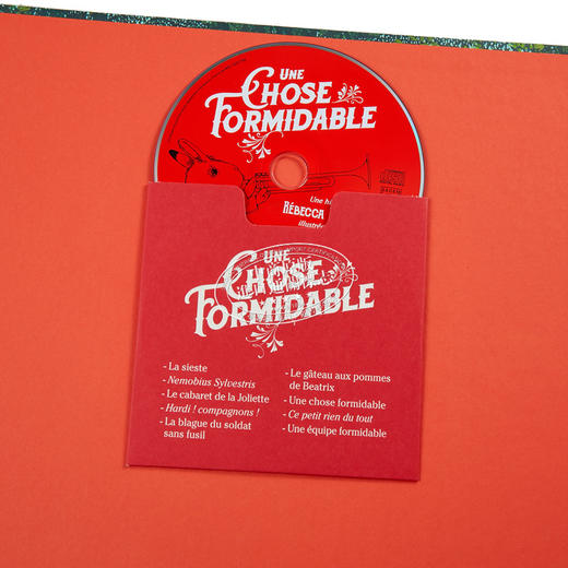 【中商原版】法国绘本天后 海贝卡新作 一件美妙的事情 法文绘本 附有音频 法文原版 Une chose formidable DAUTREMER REBECCA 商品图2