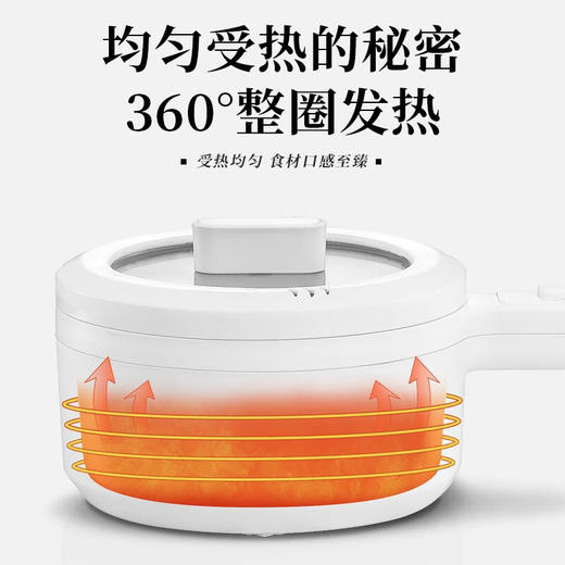 SUNPENTOWN 多功能电煮锅SPT-ZDG044C 白色 商品图2