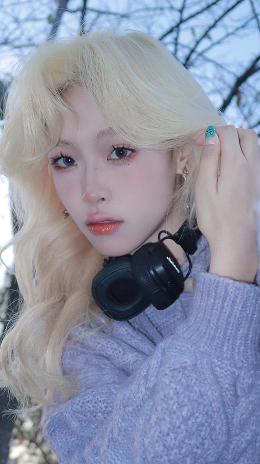 【中直径半年抛】Jellydoll-冷烟紫-14.2mm【半年抛 0-1000度 含525/575】 商品图4