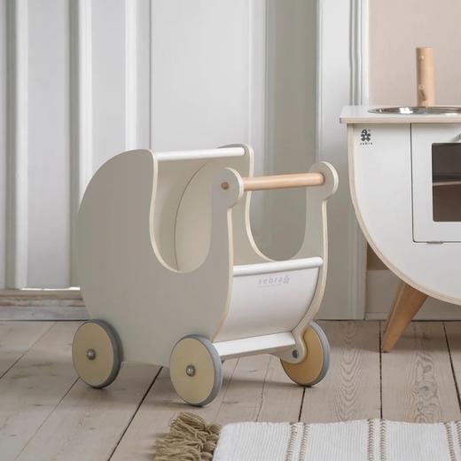 丹麦Sebra宝宝木质手推车婴童学走路助学步车低龄儿童玩具8月+ 商品图3