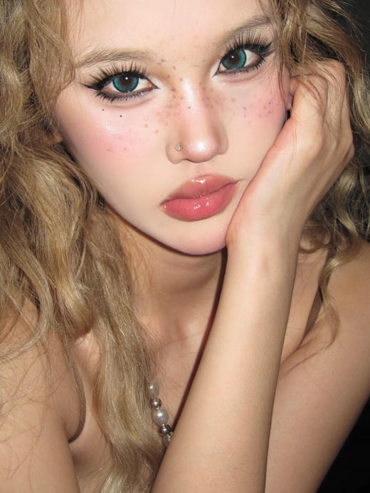 【大直径半年抛】Jellydoll-绿魔鬼-14.5mm【半年抛 0-1000度 含525/575】 商品图5