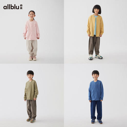 【春Vol.1】幼岚柔软挺括中式卫衣棒球服不易起球24春季新款儿童男女童棒球服ZY 商品图2