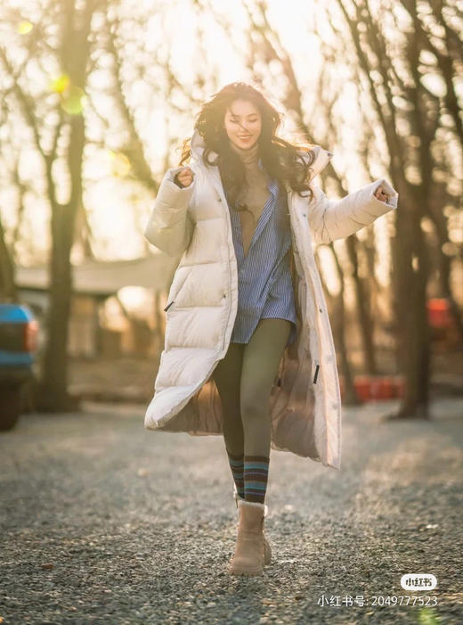 【秒杀价已调 直接拍】巡回者 850蓬 长款羽绒服 男女都可以穿 商品图1