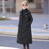 冬季新款，外套白鸭绒大翻领中长款羽绒服HR-MYLA8221 商品缩略图7