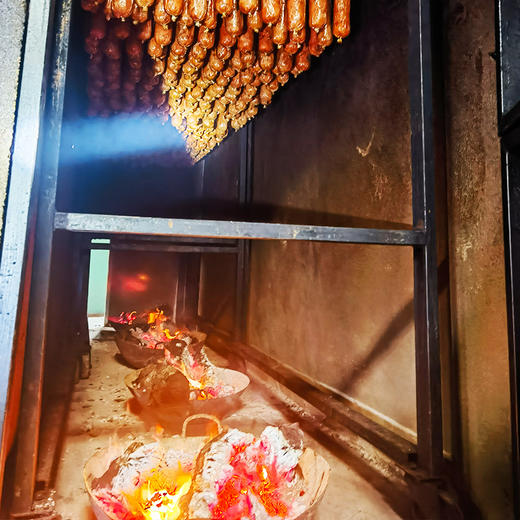 【青岛老火腿 香肠】 96%猪腱子肉，80年传承工艺，非物质文化遗产传承食品，满满小时候的味道 商品图2