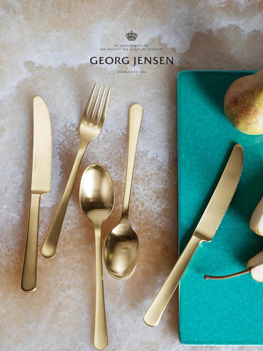 Georg Jensen乔治杰生北欧西餐餐具套装不锈钢牛排刀叉勺乔迁礼物 商品图2