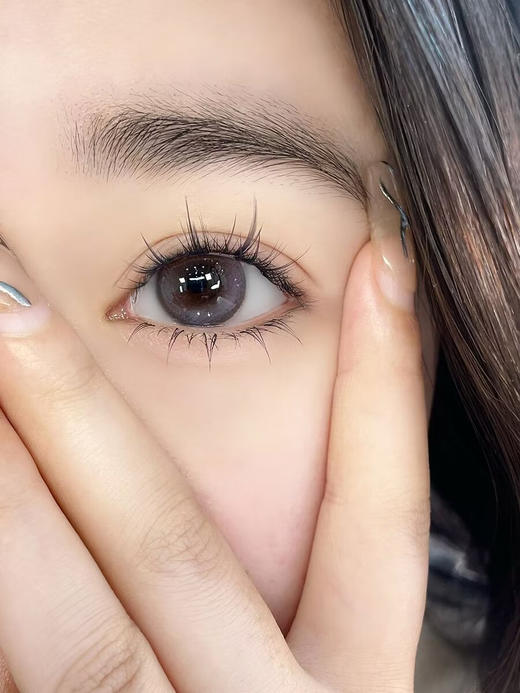 【中直径半年抛】Jellydoll-冷烟紫-14.2mm【半年抛 0-1000度 含525/575】 商品图2