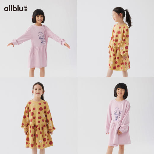 【好友特惠-口袋公园系列】幼岚24春新款卫衣连衣裙ZY 商品图2