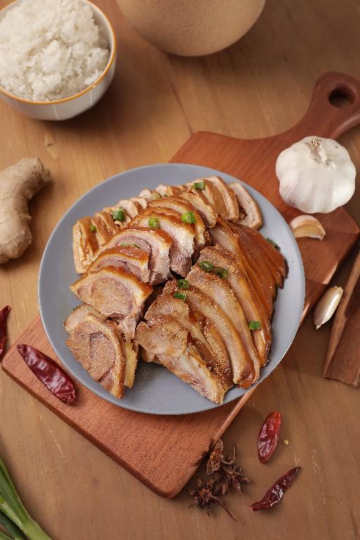 潮式卤水猪脚+猪大肠1200G 商品图6