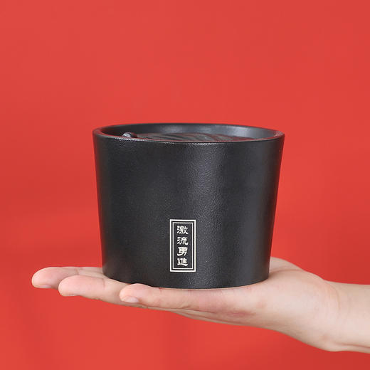 知勤堂—激流勇进烟灰缸/花插（圆盖圆罐款） 商品图1