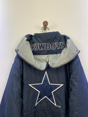 90年代 Vintage GAME DAY  NFL 美国职业橄榄球大联盟 韩国制 棉服 夹棉外套_CTJK(M-XL)