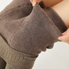 大码打底袜【加厚可穿200斤加大连裤袜】仿羊绒 咖色加绒打底裤 棉条纹  商品缩略图2