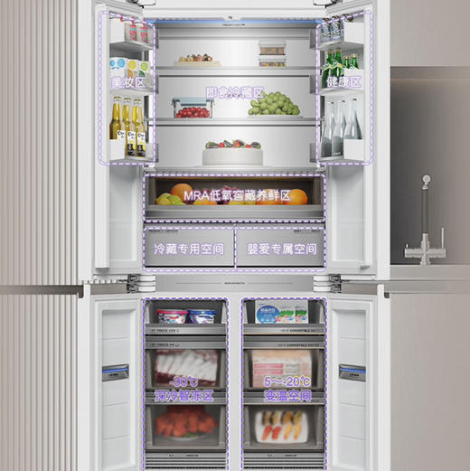 卡萨帝（Casarte）冰箱 BCD-501WGCTDM4WKU1 商品图4