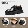 ZHR厚底系带小皮鞋女2023新款两穿英伦单鞋松糕底鞋子ins百搭女鞋 商品缩略图9