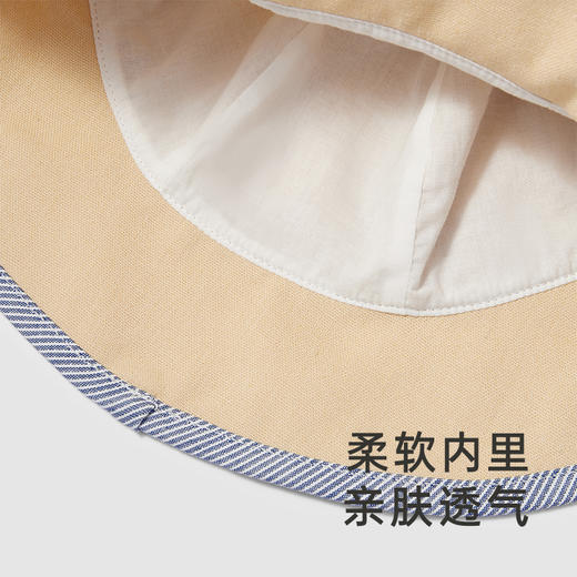 【商场同款】英氏儿童帽子宝宝遮阳帽时尚渔夫帽男宝女宝帽子春夏 商品图3