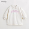 马克珍妮女童超舒棉元气学院字母翻领连衣裙儿童卫衣裙春款240101 商品缩略图1