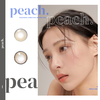 水光棕/奶茶灰 日抛型 PEACHLENS隐形眼镜 商品缩略图0