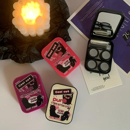 隐形眼镜盒/像鱼as686两付装 商品图0