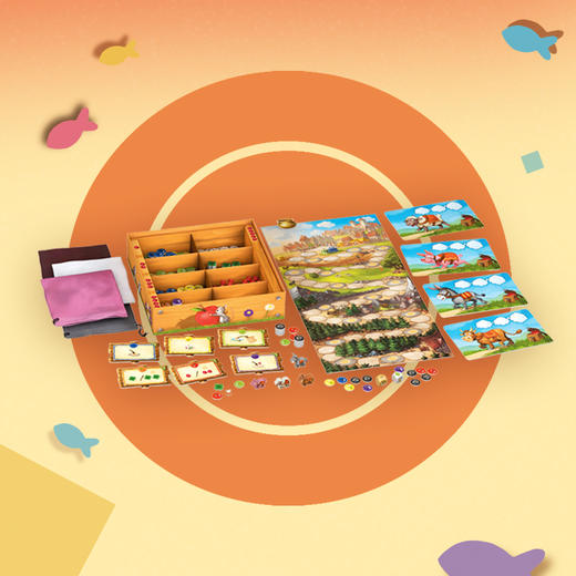 Schmidt 桌游 《骑驴闯江湖》 适玩年龄6+ 策略游戏 / 概率学 / 规则运用 /系列主题 42445 商品图4