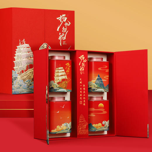 【茶中瑰宝！四大茗茶礼盒套装】舌尖盛宴，征服了无数茶客的味蕾！滇红金骏眉红茶茶叶送礼品凤凰单枞鸭屎香伴手礼， 商品图3