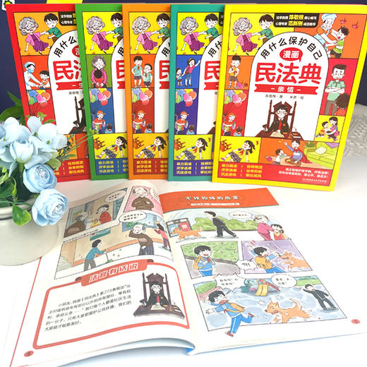 用什么保护自己 漫画民法典(全6册) 商品图1
