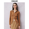 VIMAGE纬漫纪春季新款洋气修身针织衫上衣V2101707 商品缩略图0