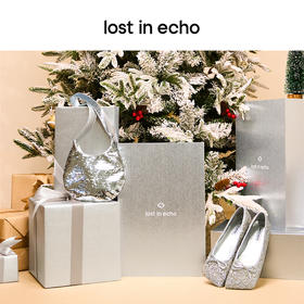 lost in echo2024新年闪银心愿礼盒芭蕾舞鞋女包发夹