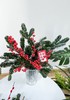 【圣诞快乐】AB级国产诺贝松1大支+AB级冬青2支.长约50-60cm（无卡片） 商品缩略图3