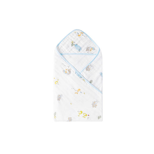 【商场同款】英氏婴儿抱被男宝女宝抗菌包被四季款包巾 商品图4